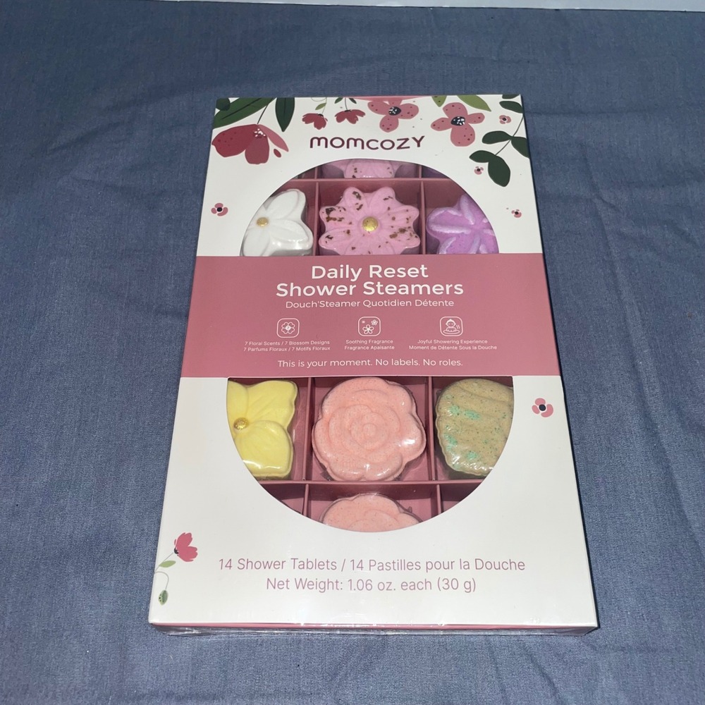 Momcozy Daily Reset Shower Steamers 14 Count Floral Aromatherapy Set NEW